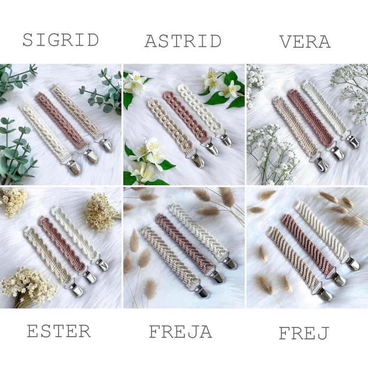 Collection of easy pacifier holder patttern