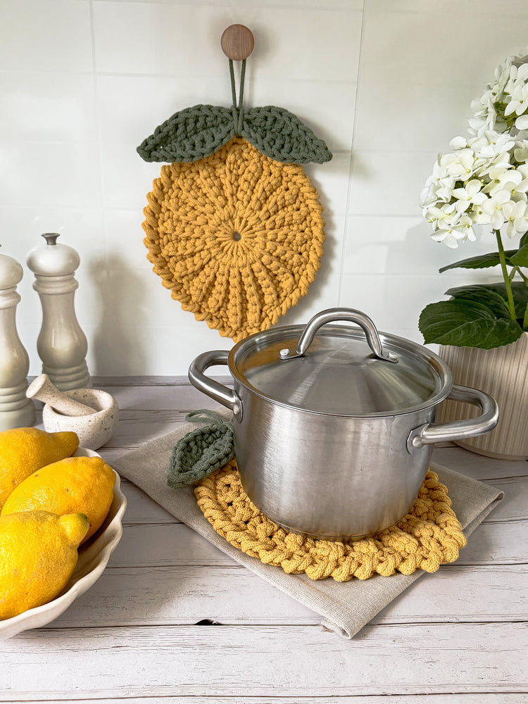 Crochet trivet and coaster patterns