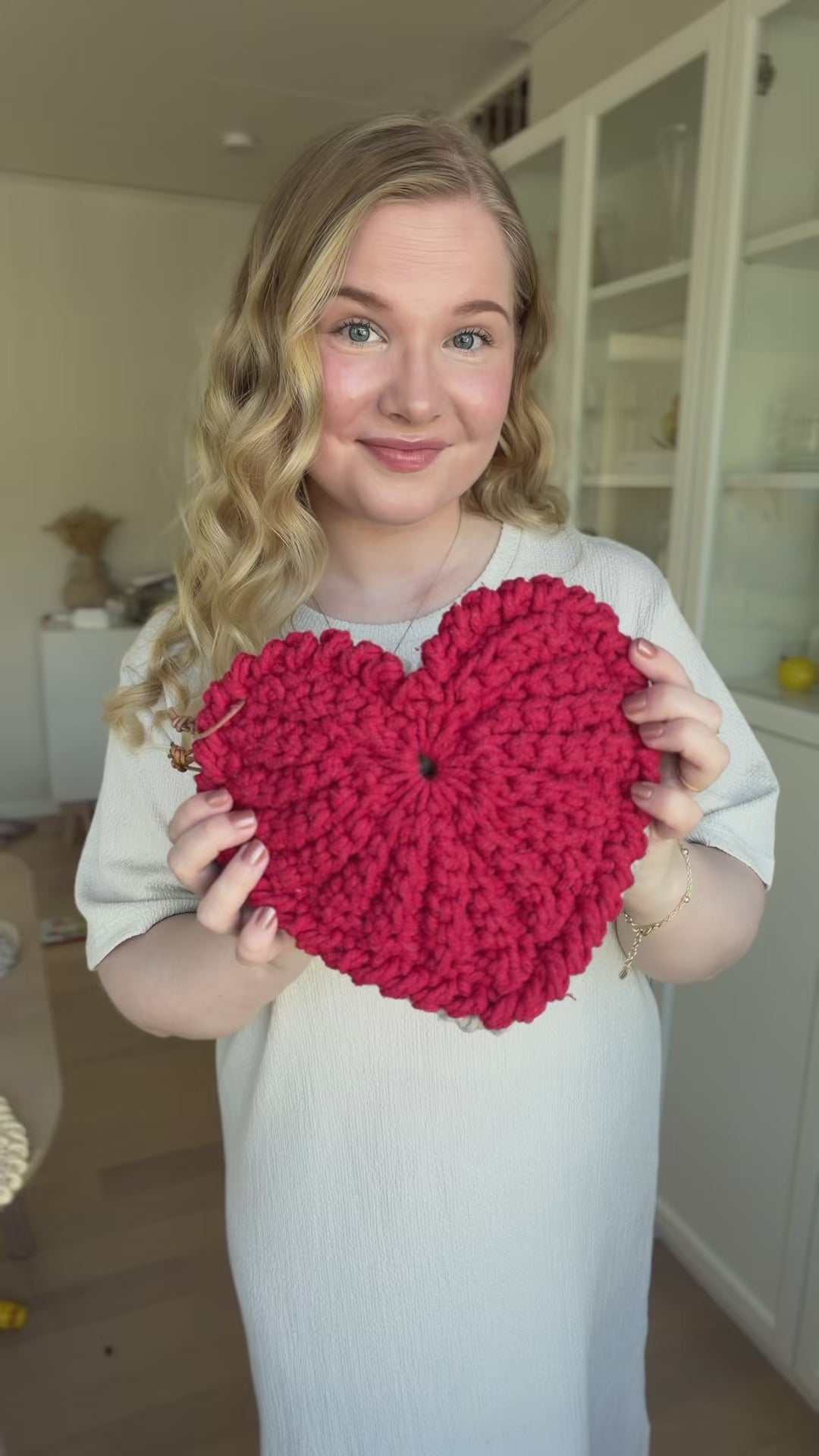 Crochet Heart Trivet Pattern PDF – Frejdis | Animo Design